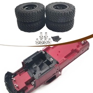 [mcfsnzwtxz1bw] 4x 1/12 Scale RC Car Tires RC Upgrade Parts Repair Parts Easy Installation for MN82