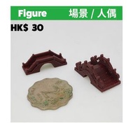 Figure 1-64  1/64 停車場 街道 場景 配件， 合 Tomica Hotwheels Majorette 