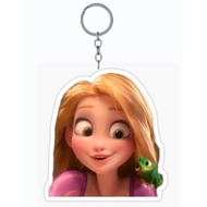 Rapunzel tangled keychain