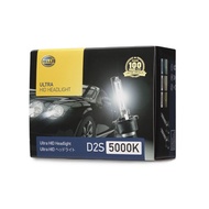 Hella HID Headlight Bulb 5000K D1S D2S D2R D3S D4S Pairs - Genuine Bulb from Hella Malaysia