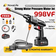 Water Jet Cordless 998Vf Portable Water Car Washer Turbo Waterjet High Pressure Washer