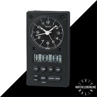 [WatchClubOnline] QHE190K Seiko Table Clock Analog Digital Quartz Alarm Light Timer Stopwatch QHE190 QHE-190 QHE-190K