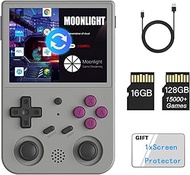 RG353V Handheld Game Console 3.5-Inches Display Dual OS Android 11, Linux System Support 5G WiFi 4.2