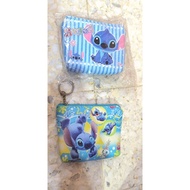 stitch coin wallet keychain