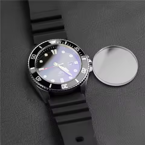 High Quality 32.7mmx3mm Coated Sapphire Crystal For Origina Casio Duro Mdv106 Mdv107 Watch Looking G