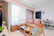 Wood Accent 2BR at Tamansari The Hive By Travelio