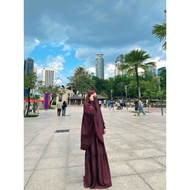 SET SUMAYA WITH KHIMAR FREE PURDAH