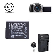 BLC12 Suitable for Panasonic DMC-FZ200 FZ300 FZ330 FZH1 Telephoto Camera Battery+Charger