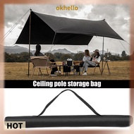 [Okhello.sg] Awning Rod Bag Wear-resistant Fishing Rod Camera Tripod Case Camping Accessories