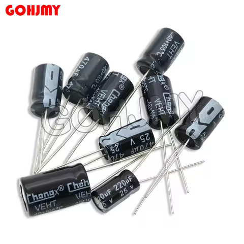 6.3V 16V 25V 35V 50V 63V 200V 250V 400V 450V Aluminum Electrolytic Capacitor 100UF 470UF 680UF 1000U