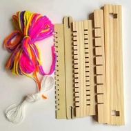 Loom Wooden Thread Rope Handmade Science Educational Toys Girl Play House 7-14 Years Old Gift