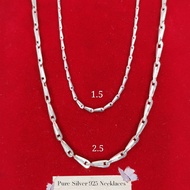 Pure Silver 925 necklace /Rantai Perak 925