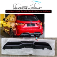 HONDA CITY HATCHBACK FACELIFT 2024 REAR RS DIFFUSER REAR BUMPER RS DIFFUSER ORI THAILAND PART