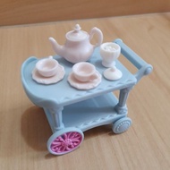 Tea Cart Sylvanian Families Doll House Accessories