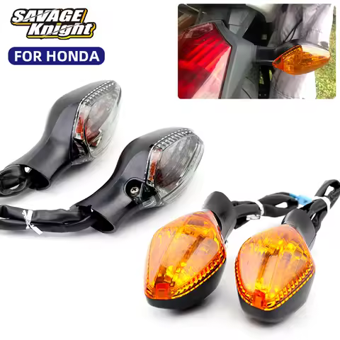 Motorcycle Blinker Turn Signals Light For HONDA CB CBR 400 F R X 500 R F X 650F NC CTX 700S 750S 700