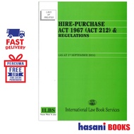 Hasani ILBS Hire Purchase Act 1967 Act 212 And Regulations 1 September 2024 9789678930550