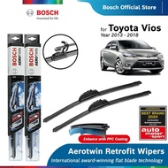 Bosch Aerotwin Retrofit U Hook Wiper Set for Toyota Vios NCP150 (24"/14").