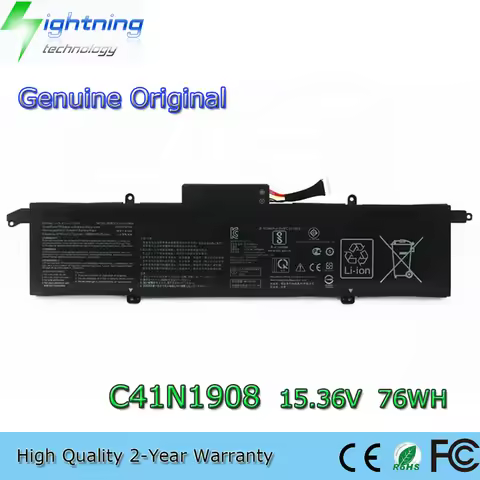 New Genuine C41N1908 Battery for Asus ROG Zephyrus G14 GA401IU GA401IV GA401II