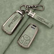[Available]Car Key Case Cover For Audi A1 A3 8P A4 A5 A6 C7 A7 S3 S7 S8 R8 Q2 Q3 Q5 Q7 TT RS3  Alloy