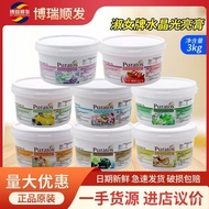 Crystal Mirror Brand 3kg Bakery Road Brightening Cream Pectin Ladies Multi-flavor Transparent Jam Pe
