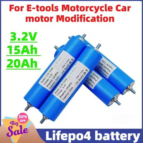15Ah 20Ah 40135 Lifepo4 battery C33 C40 Rechargeable Lithium ion Batteries Pack for E-tools Motorcyc