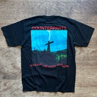 COUNTERPARTS BAND T-SHIRT EULOGY FOR THOSE OFFICIAL MERCHANDISE