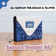 Qudsi - Al Quran Women Translation Tajwid Samara A6 Wallet - Al Quran Women Tajwid Translation Wallet