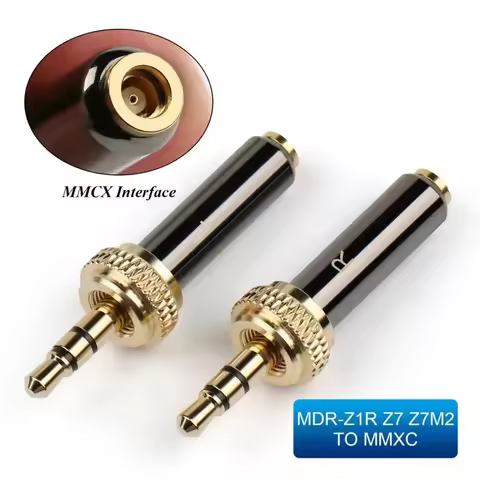 Meze99 109Pro TAGO T3 T1 T5 MDR-Z1R Z7 Z7M2 ADX5000 ESW750 To MMCX Audio Adapters Female Jack DIY Ma