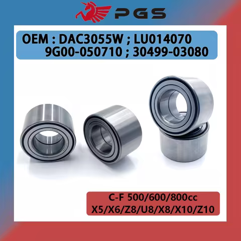 4PCS DAC3055W Wheel Hub Bearing For CFmoto 400 450 500 500S 520 550 600 625 800 800EX 800XC 850 1000