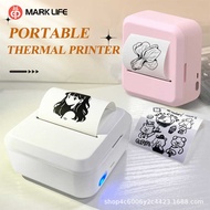 S2 Mini Label Machine Wireless Thermal Photo Ticket Paper Portable Printer Household Storage Printer