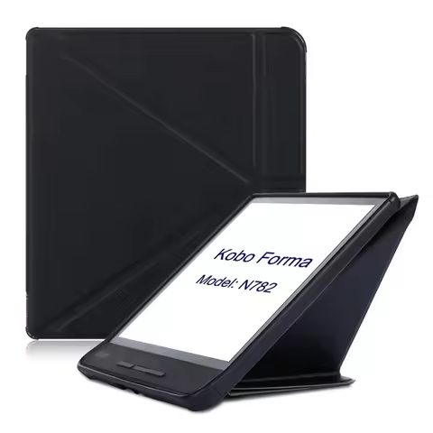 Smart Funda for Kobo Forma Case (N782) 8 inch eBook eReader Slim Y-Folding Stand Cover with TPU Back