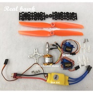 A2212 2212 1800KV Brushless Motor 30A ESC Motor Mount 7035 Propeller SG90 9G Micro Servo for RC Fixe