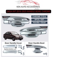 SAGA VVT 2016-2025 CHROME DOOR HANDLE & DOOR BOWL EXTERIOR ACCESSORIES