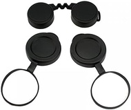 10x42 Optics Binocular Caps, Objective Lens Caps Rubber Waterproof Binoculars Protective Covers for Compact Binoculars