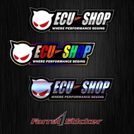 ECU STICKER-SHOP ECU SHOP STICKER
