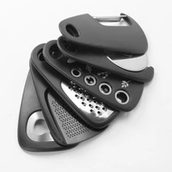 6pcs/set Plastic+Stainless Steel Kitchen Gadget Set Grinder Bottle Opening Pizza Knife Peeler Suitab