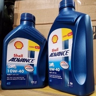 Shell AX7 10W40 motorbike engine oil, Shell AX7 10W40 oil for multi-capacity transmission vehicles.