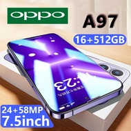 ORI A97 5G Handphone 7.5 inch HD Screen Cheap Cellphone 16GB+512GB Dual SIM HD Camera Mobile Phone 6