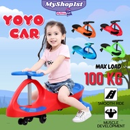 [PREMIUM QUALITY]  Kids Ride On Yoyo Car Plasma Car Children Ride On Toy