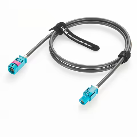 Original Rosenberger HSD D4S10A-1D5A5-Z to D4K10A-1D5A5-Z FPD Link 2/3 LVDS Cable HSD 4Pin Z Code Ma