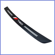 ❏ ✻ ✆ Carbon Fiber Car Trunk Rear Bumper Guard Protector Sticker for Toyota TRD Vios Yaris Hilux Al