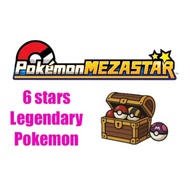 Pokemon Mezastar 6 Star Legendary Pokemon Disk Card