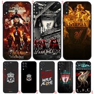 Samsung A01 EU A02 M02 F56 A03S A04 s A5 2017 A6 A7 A8 A9 Plus 2018 B7 Li.verpool Anime Soft Black P