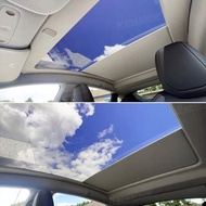 Tesla Model Y 按鍵式電動天窗遮陽簾 | Automatic sunroof | 驚人隔熱
