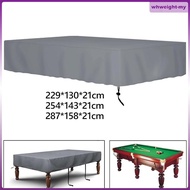 [WhweightMY] Billiard Pool Table Cover Dustproof Heavy Duty Snooker Table Cover for Pool