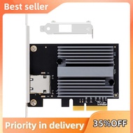 PCIex4 10G Single Port Network Card AQC113, Ethernet, Con Cable LAN, Win10/11, 1G/2,5G/5G/10gbps Eth