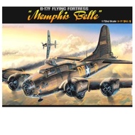Academy 12495 1/72 B-17F Flying Fortress Memphis Belle Model Kit