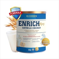 Biogreen Enrich Pro Oatmilk Energy Enrich Pro (850g) 【EXP:09/25】 Enrich Pro 燕麥植物奶 Susu Oat Tenaga En