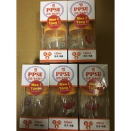 Bình Sữa GB-BABY Cổ Rộng PPSU 160ml Tặng Kèm Núm Ti