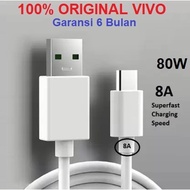 VIVO Cable 8A 80W Type-C Fast Charging Data Cable Original 100%